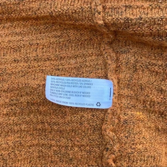 Universal Thread - Open Front Longline Blanket Cardigan - OS (Mustard Yellow) - Picture 7 of 16